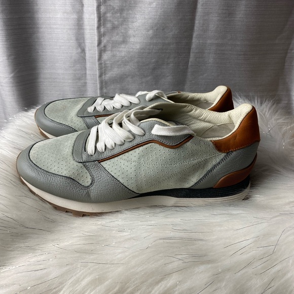 🆕️ Brunello Cucinelli Grey Suede Shoes - Picture 9 of 12